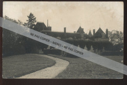 03 - LES BROSSES - LE CHATEAU - CARTE PHOTO ORIGINALE - Other & Unclassified