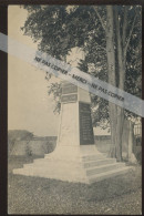 02 - VILLEQUIER-AUMONT - LE MONUMENT AUX MORTS - CARTE PHOTO ORIGINALE - Altri & Non Classificati