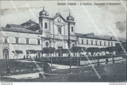 Bq600 Cartolina Cerreto Sannita Episcopio Cattedrale Seminario Benevento - Benevento