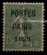 Timbre Préoblitéré N° P 24  Oblitéré - 1893-1947