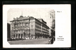 AK Wien, Hotel Metropole, Gesamtansicht  - Other & Unclassified