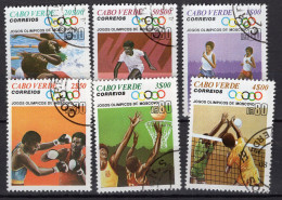 A1230 - CABO VERDE N°414/19 OLYMPIADES - Cape Verde