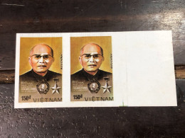 VIET  NAM  NORTH STAMPS-NOT Issues Imperf COLOR ESSAIS MNH 1 In BLOCKS-2 STAMPS-(TON DUC TRANG)1 Pcs Good Quality - Viêt-Nam