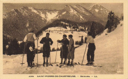 38 SAINT PIERRE DE CHARTREUSE SKIEURS - Winter Sports