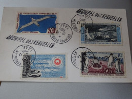 T.A.A.F. ARCHIPEL KERGUELEN 1965/31/12 Avec Oblitération + Griffe - Cartas & Documentos