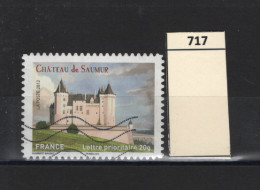 PRIX FIXE Obl 717 YT Saumur Châteaux Et Demeures De Nos Régions 59 - Used Stamps