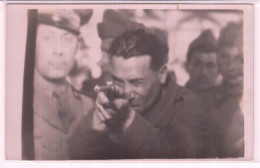 GIOSTRA LUNA PARK TIRO A SEGNO SHOOTING STAND TIR A LA CARABINE - FOTOCARTOLINA ORIGINALE - Anonieme Personen