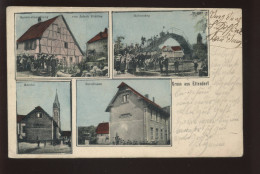 67 - ETTENDORF - GRUSS AUS - SPEZEREIHANDLUNG JAKOB DIBLING - HOHERSTEG - KIRCHE - SCHULHAUS - Autres & Non Classés