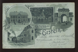 67 - ERSTEIN - GRUSS AUS - CARTE LITHOGRAPHIQUE - Other & Unclassified