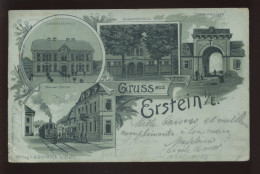 67 - ERSTEIN - GRUSS AUS - CARTE LITHOGRAPHIQUE - Autres & Non Classés