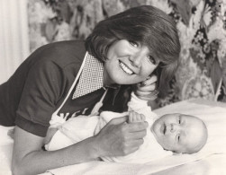 Cilla Black Ears Tugged By Baby Vintage 1970s 10x8 Media Photo - Photos