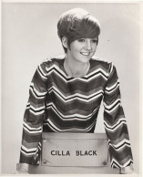 Cilla Black Film Directors Chair Vintage 10x8 Press Photo - Fotos