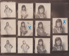 Cilla Black 1963 Camera Film Strips Shoot 10x8 Press Media Photo - Photographs