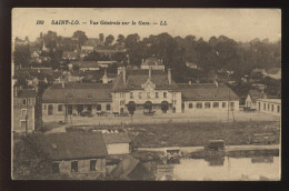 50 - SAINT-LO - VUE GENERALE SUR LA GARE DE CHEMIN DE FER - Saint Lo