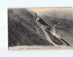 Route De Murat-Salers, Un Tournant Dangereux Au Puy-Mary - état - Altri & Non Classificati