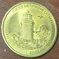 50 PHARE DE GRANVILLE NORMANDIE AMMF MÉDAILLE SOUVENIR 45MM JETON TOURISTIQUE MEDALS TOKENS COINS - Sonstige & Ohne Zuordnung