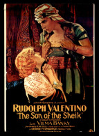 CINEMA - AFFICHE LE FILS DU CHEIK RUDOLPH VALENTINO - EDITEUR NUGERON - Plakate Auf Karten