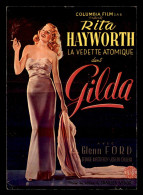 CINEMA - AFFICHE GILDA DE CHARLES VIDOR AVEC RITA HAYWORTH ET GLENN FORD - EDITEUR NUGERON - Posters On Cards