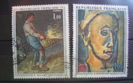 SERIE COMPLETE OBLITEREE   YVERT N° 1672.1673 - Used Stamps