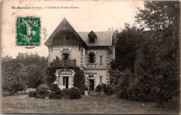 20853 Cpa 72 Saint Maixent - Chalet De Huche - Poche - Autres & Non Classés