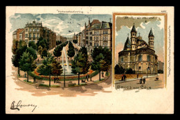 ALLEMAGNE - KOLN - CARTE LITHOGRAPHIQUE GRUSS - Köln