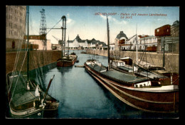 ALLEMAGNE - DUSSELDORF - HAFEN MIT NEUEM LANDESHAUS - PENICHE - Düsseldorf