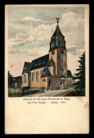 ALLEMAGNE - HAAG - ENTWURF FUR DIE NEUE PFAARKIRCHE MAINZ 1919 - CARTE ILLUSTREE - Otros & Sin Clasificación