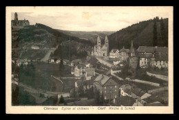 LUXEMBOURG - CLERVAUX - EGLISE ET CHATEAU - Clervaux