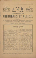 L'intermédiaire Des Chercheurs Et Curieux N°87 (1958) De Collectif - Non Classés