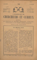 L'intermédiaire Des Chercheurs Et Curieux N°91 (1958) De Collectif - Zonder Classificatie