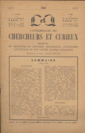 L'intermédiaire Des Chercheurs Et Curieux N°89 (1958) De Collectif - Ohne Zuordnung