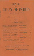 Revue Des Deux Mondes Mars 1944 (1944) De Collectif - Sin Clasificación