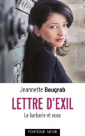 Lettre D'exil (2019) De Jeannette Bougrab - Politik