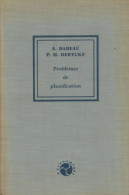 Problèmes De Planification (1967) De André Babeau - Recht
