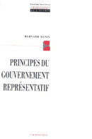 Principes Du Gouvernement Représentatif (1995) De Bernard Manin - Politiek