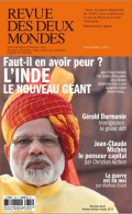 Revue Des Deux Mondes Novembre 2023 - L'Inde (2023) De Collectif - Geografía