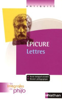 Lettres (2011) De Epicure - Psychologie/Philosophie