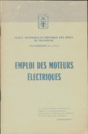 Emploi Des Moteurs électriques (0) De Collectif - Sciences