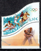 Jeux Olympiques D'Athènes : Kayak, Tennis Et Saut D'obstacles - Unused Stamps