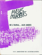 Masses Ouvrières N°441 : De L'Oural... Aux Andes (1992) De Collectif - Zonder Classificatie