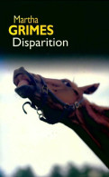 Disparition (2005) De Martha Grimes - Sonstige & Ohne Zuordnung