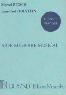 Aide-mémoire Musical (1972) De Marcel Bitsch - Musik