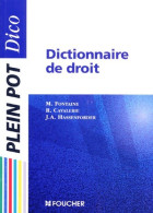 Dictionnaire De Droit (1996) De R. Cavalerie - Derecho