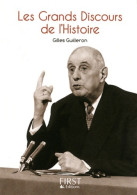 Petit Livre Des Grands Discours De L'histoire (2012) De Gilles Guilleron - Geschichte