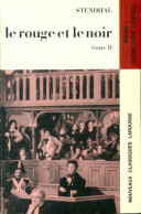 Le Rouge Et Le Noir Tome II (1982) De Stendhal - Klassieke Auteurs