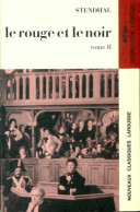 Le Rouge Et Le Noir Tome II (1982) De Stendhal - Otros Clásicos