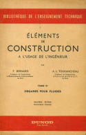 Eléments De Construction à L'usage De L'ingénieur Tome VI (1957) De A.L. Tourancheau - Wissenschaft