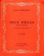 Neuf Pièces Pour La Guitare Iie Cahier (1964) De Romain Worschech - Música