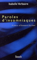 Paroles D'insomniaques (2002) De Isabelle Verbaere - Gezondheid