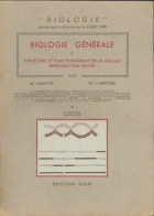 Biologie Générale Tome I (1968) De M Lamotte - Sciences